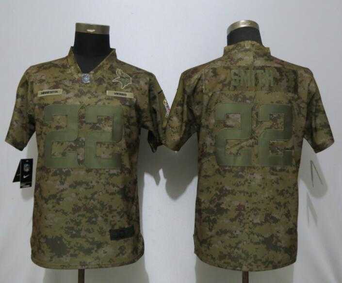 Women Nike Vikings 22 Harrison Smith Camo Salute To Service Limited Jersey,We sell and wholesale Women Nike Vikings 22 Harrison Smith Camo Salute To Service Limited Jersey on line form chian!